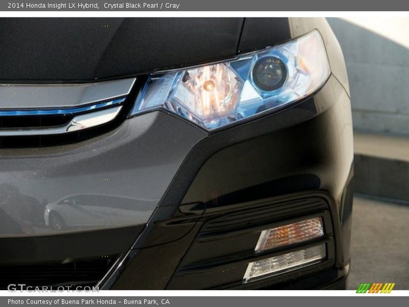 Crystal Black Pearl / Gray 2014 Honda Insight LX Hybrid