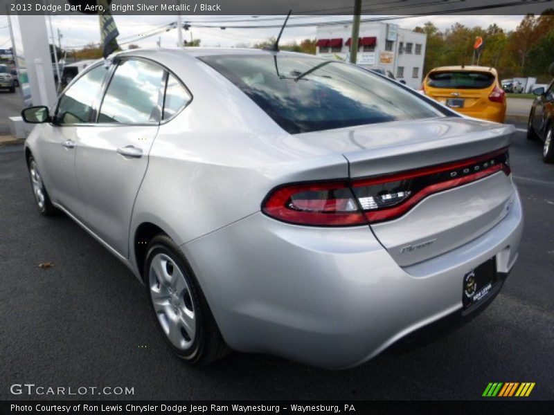 Bright Silver Metallic / Black 2013 Dodge Dart Aero