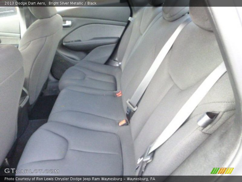 Bright Silver Metallic / Black 2013 Dodge Dart Aero