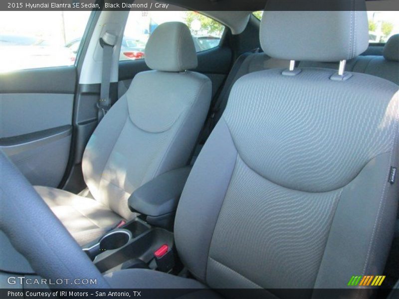 Black Diamond / Gray 2015 Hyundai Elantra SE Sedan
