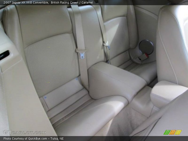 British Racing Green / Caramel 2007 Jaguar XK XK8 Convertible