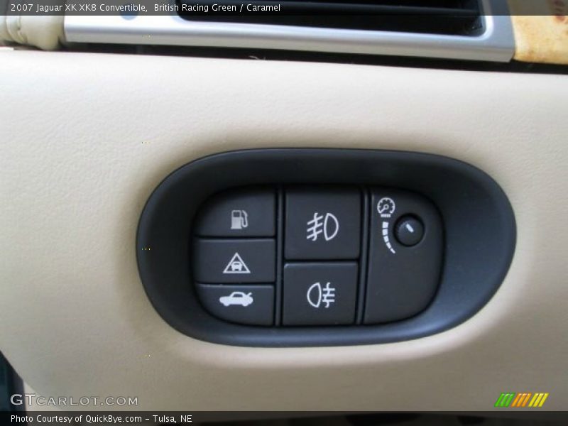British Racing Green / Caramel 2007 Jaguar XK XK8 Convertible