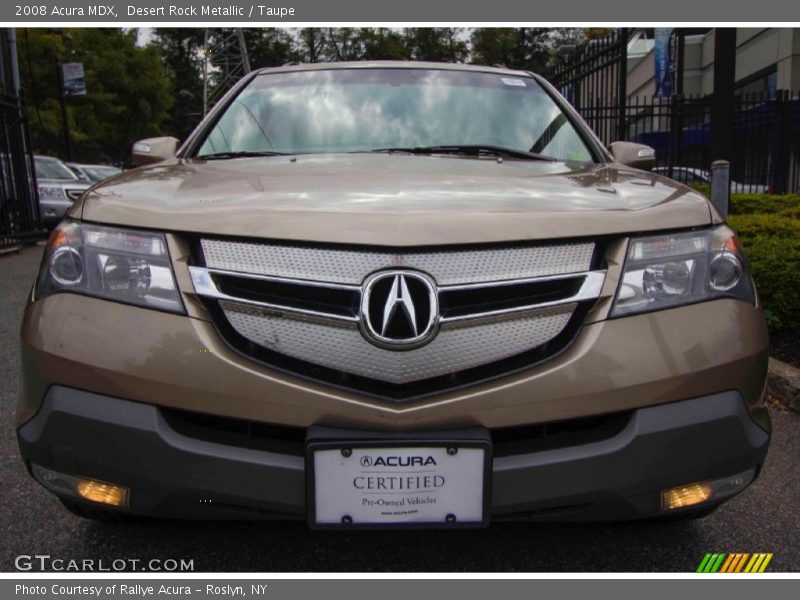 Desert Rock Metallic / Taupe 2008 Acura MDX