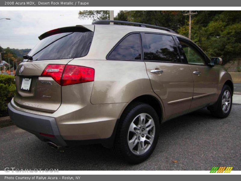Desert Rock Metallic / Taupe 2008 Acura MDX
