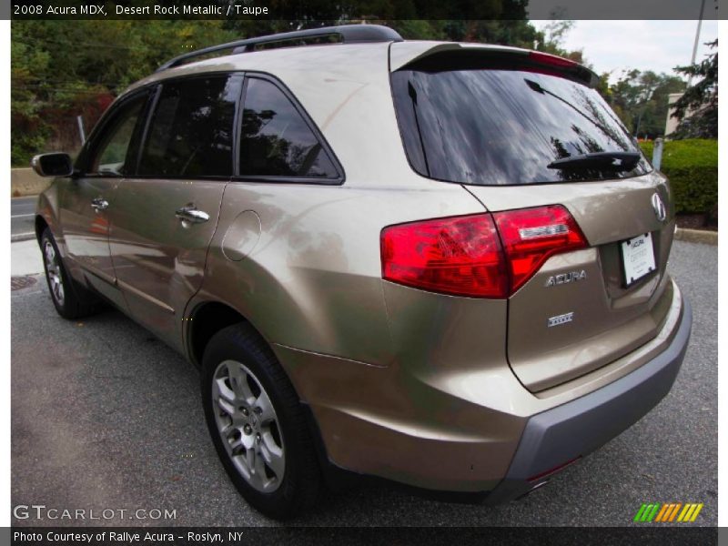 Desert Rock Metallic / Taupe 2008 Acura MDX