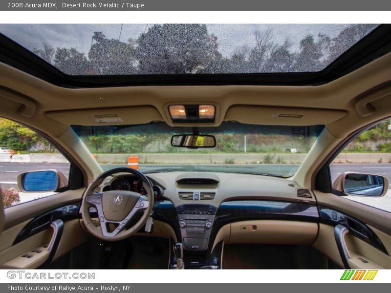Desert Rock Metallic / Taupe 2008 Acura MDX