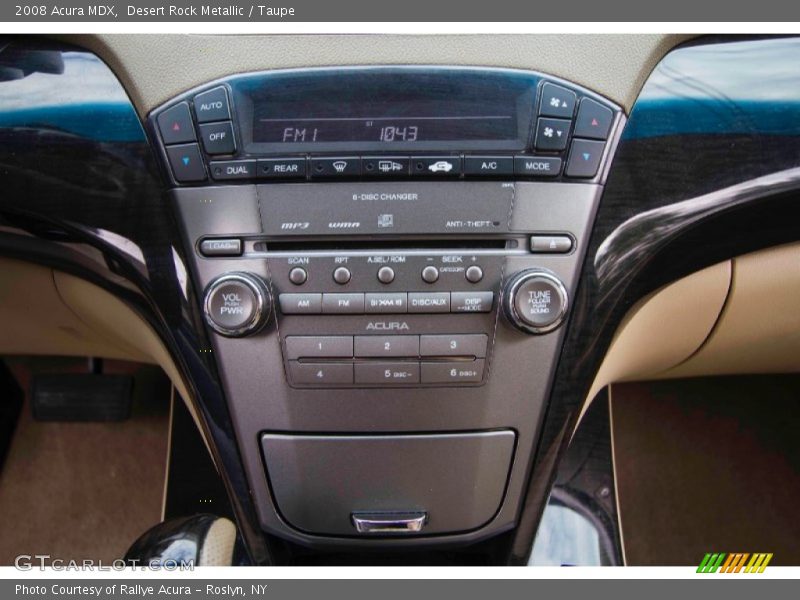 Desert Rock Metallic / Taupe 2008 Acura MDX