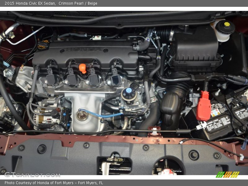  2015 Civic EX Sedan Engine - 1.8 Liter SOHC 16-Valve i-VTEC 4 Cylinder