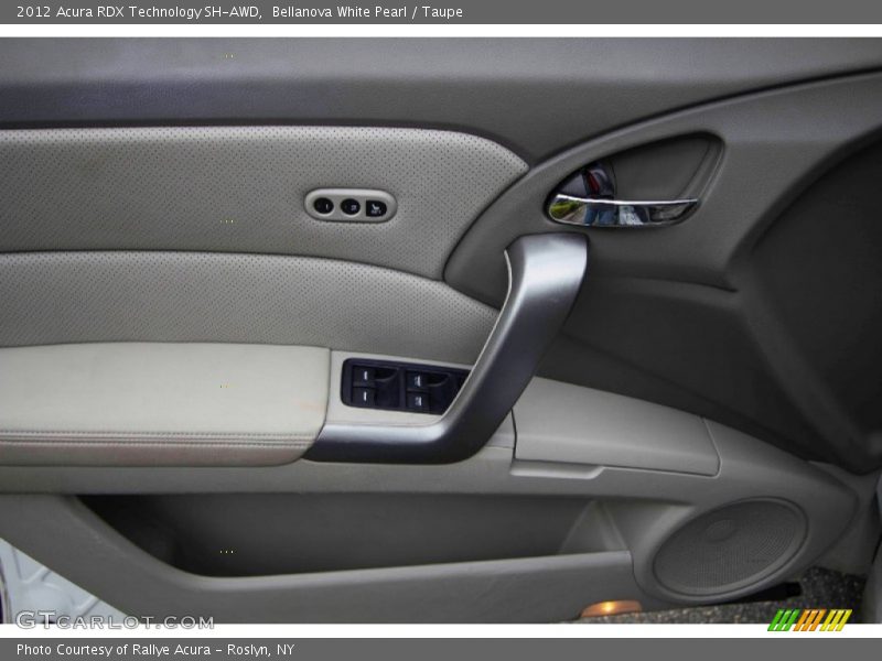 Bellanova White Pearl / Taupe 2012 Acura RDX Technology SH-AWD