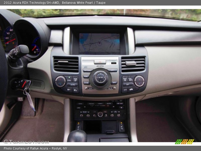 Bellanova White Pearl / Taupe 2012 Acura RDX Technology SH-AWD