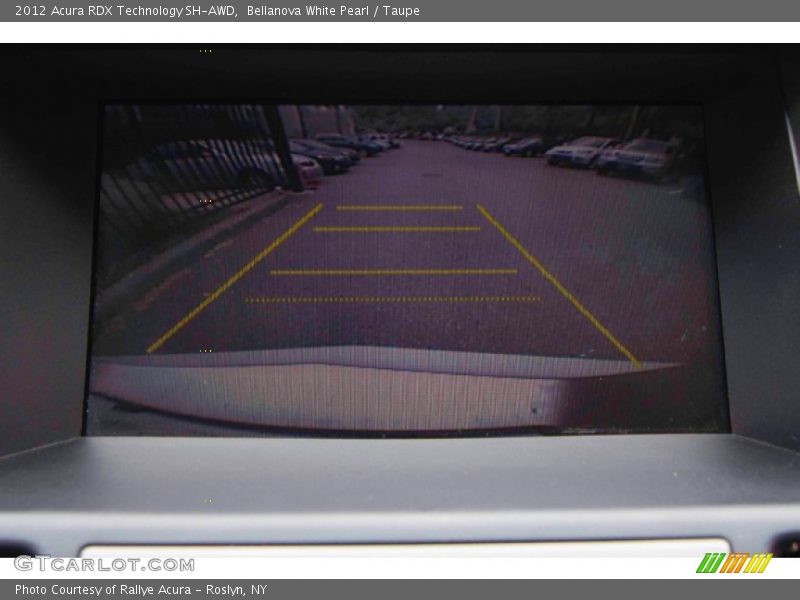 Bellanova White Pearl / Taupe 2012 Acura RDX Technology SH-AWD