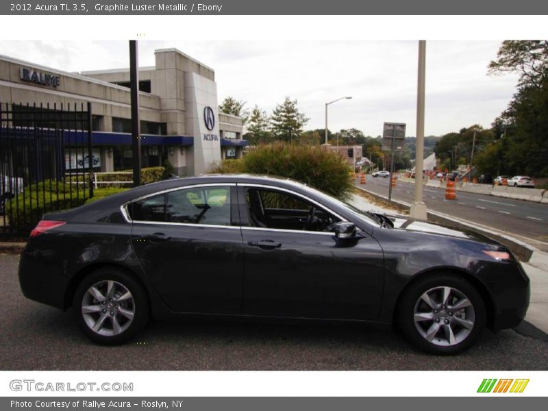 Graphite Luster Metallic / Ebony 2012 Acura TL 3.5