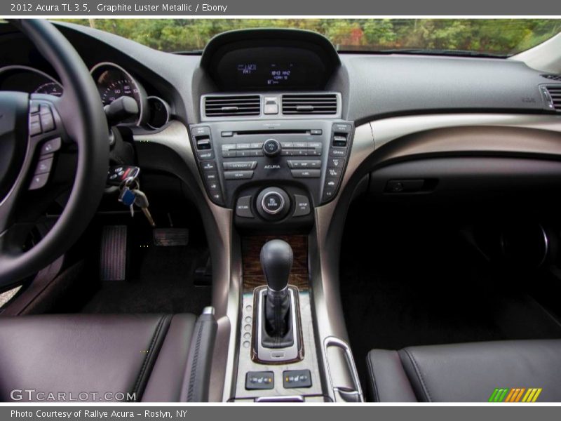 Graphite Luster Metallic / Ebony 2012 Acura TL 3.5