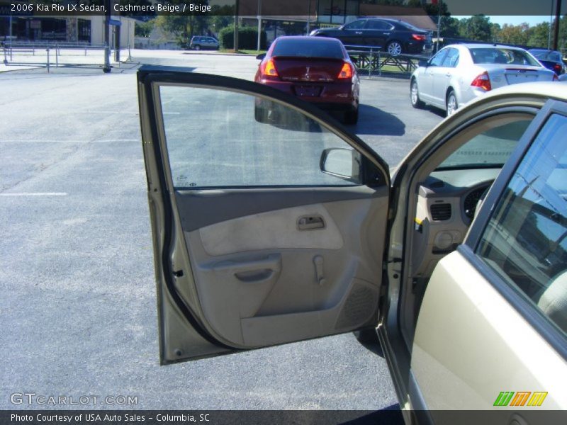 Cashmere Beige / Beige 2006 Kia Rio LX Sedan