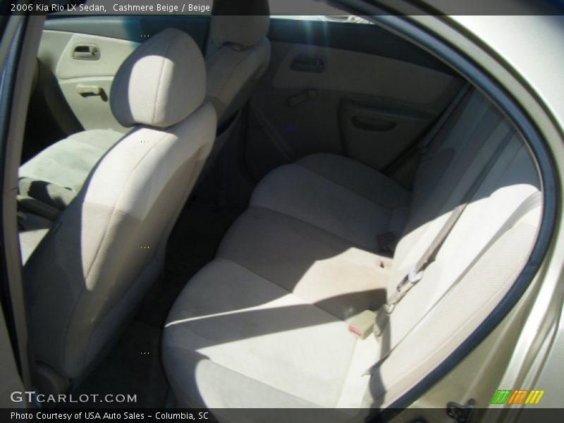 Cashmere Beige / Beige 2006 Kia Rio LX Sedan