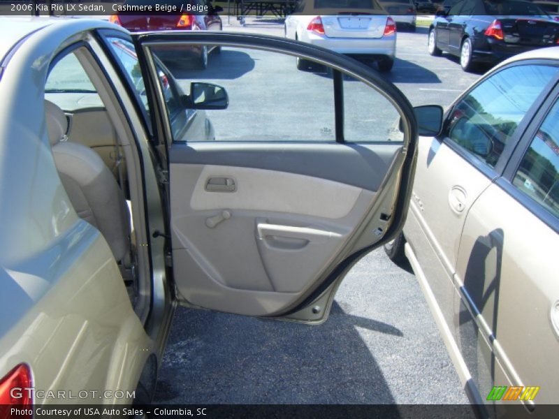 Cashmere Beige / Beige 2006 Kia Rio LX Sedan