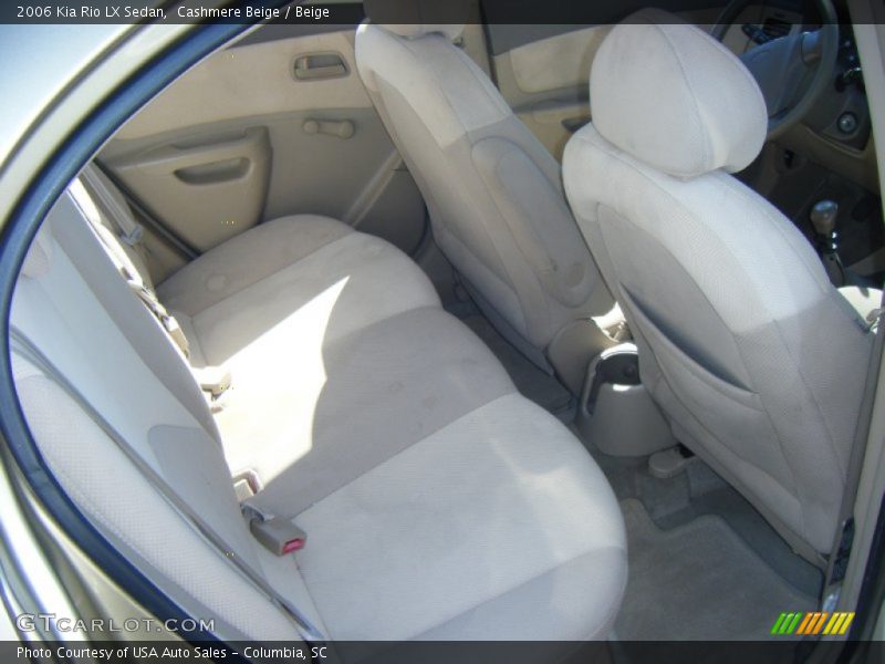 Cashmere Beige / Beige 2006 Kia Rio LX Sedan