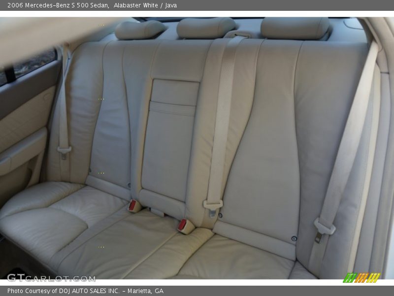 Alabaster White / Java 2006 Mercedes-Benz S 500 Sedan