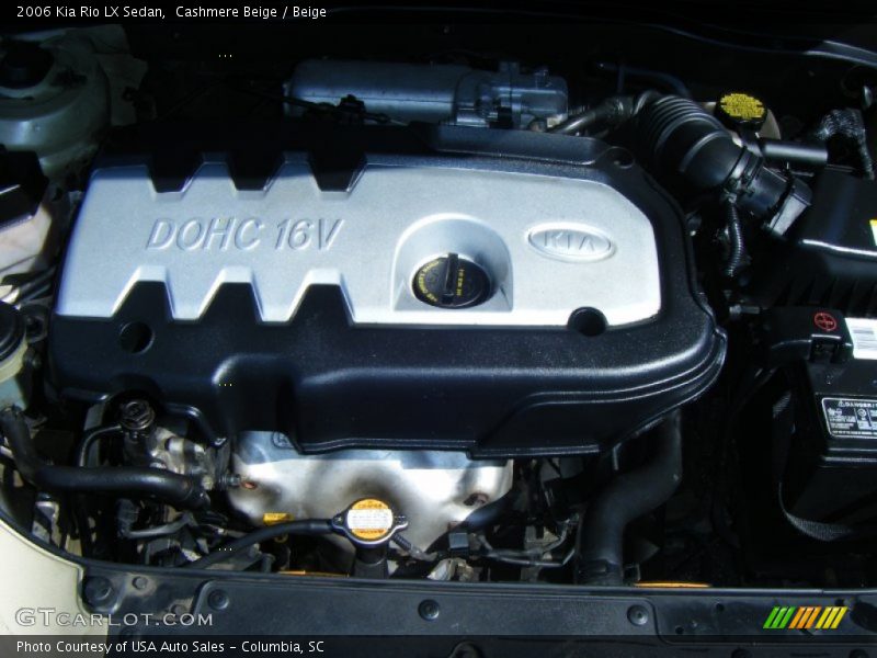 Cashmere Beige / Beige 2006 Kia Rio LX Sedan