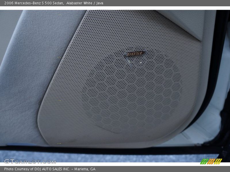 Alabaster White / Java 2006 Mercedes-Benz S 500 Sedan