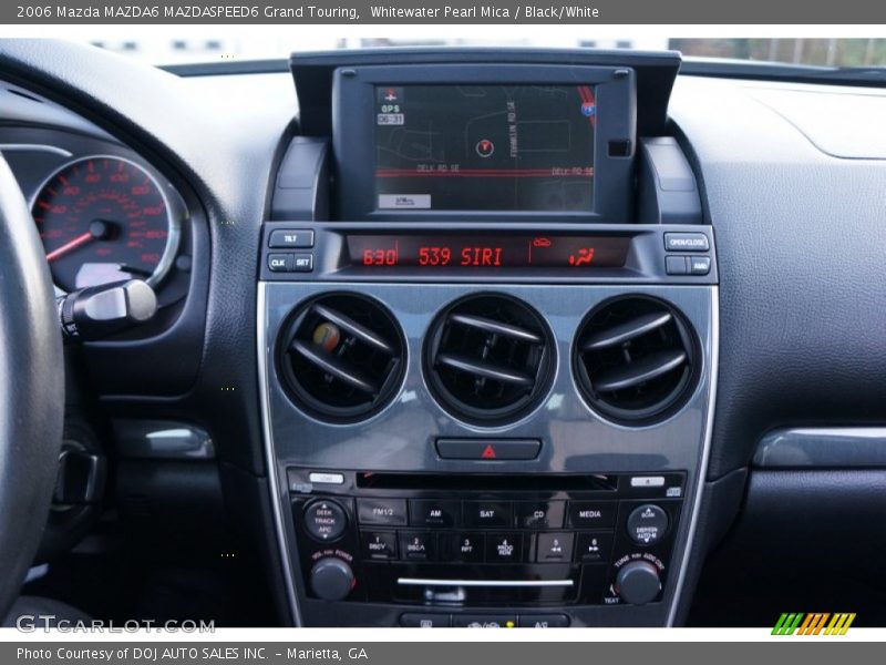 Whitewater Pearl Mica / Black/White 2006 Mazda MAZDA6 MAZDASPEED6 Grand Touring