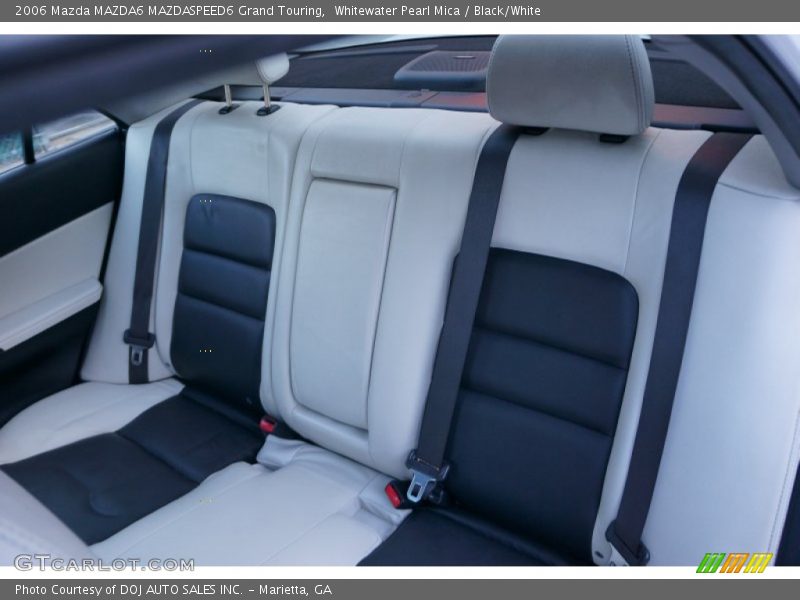 Whitewater Pearl Mica / Black/White 2006 Mazda MAZDA6 MAZDASPEED6 Grand Touring