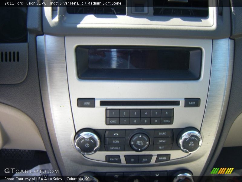 Ingot Silver Metallic / Medium Light Stone 2011 Ford Fusion SE V6