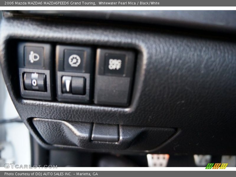 Whitewater Pearl Mica / Black/White 2006 Mazda MAZDA6 MAZDASPEED6 Grand Touring