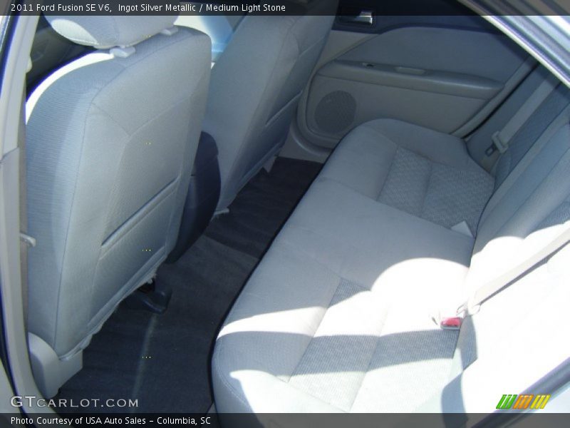Ingot Silver Metallic / Medium Light Stone 2011 Ford Fusion SE V6