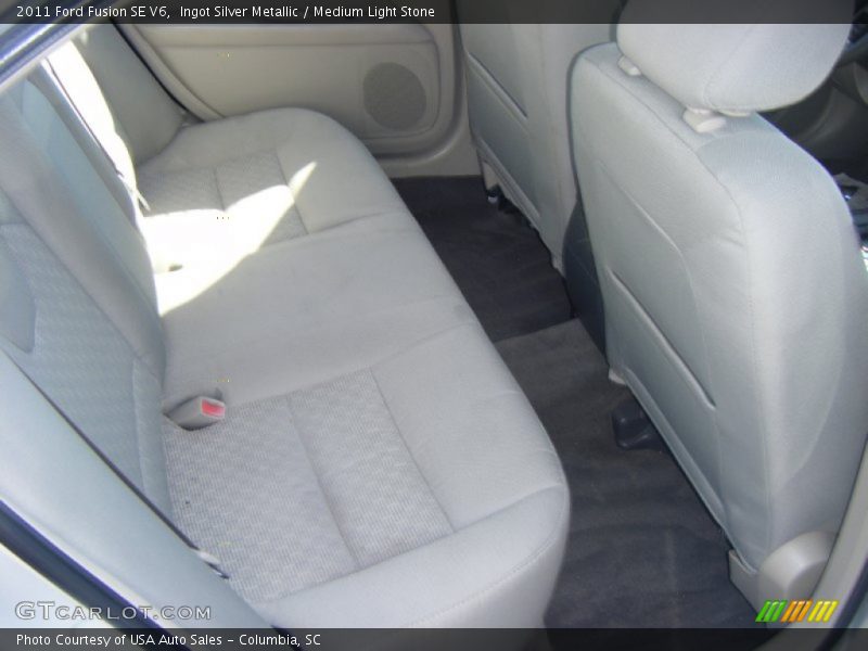 Ingot Silver Metallic / Medium Light Stone 2011 Ford Fusion SE V6