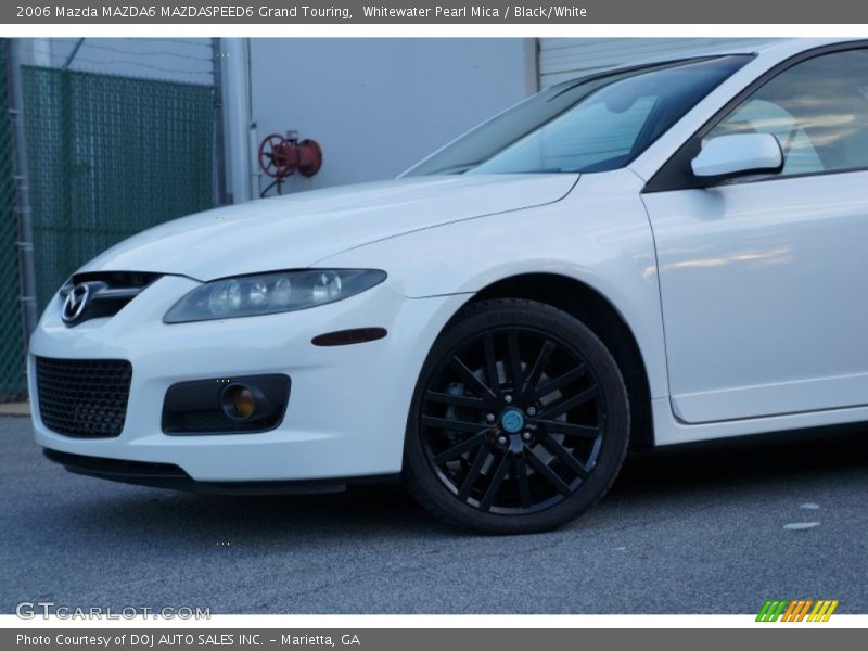 Whitewater Pearl Mica / Black/White 2006 Mazda MAZDA6 MAZDASPEED6 Grand Touring