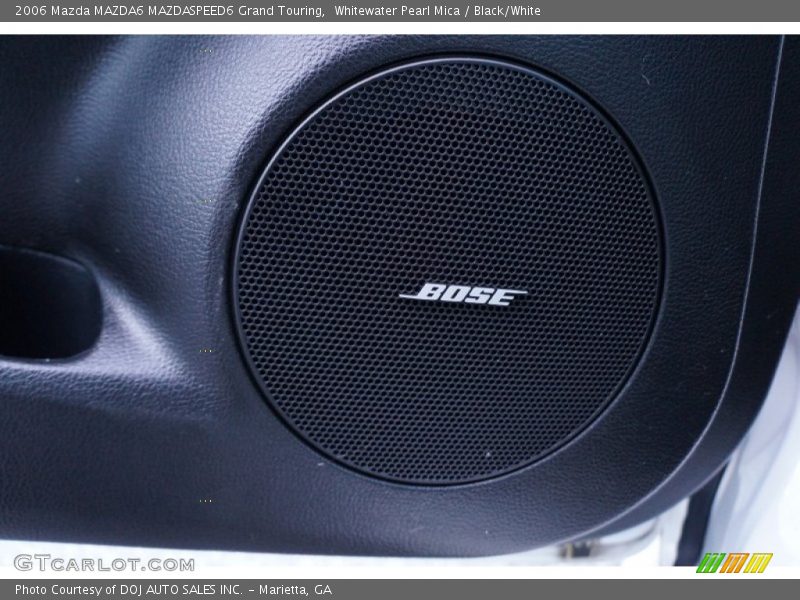 Whitewater Pearl Mica / Black/White 2006 Mazda MAZDA6 MAZDASPEED6 Grand Touring