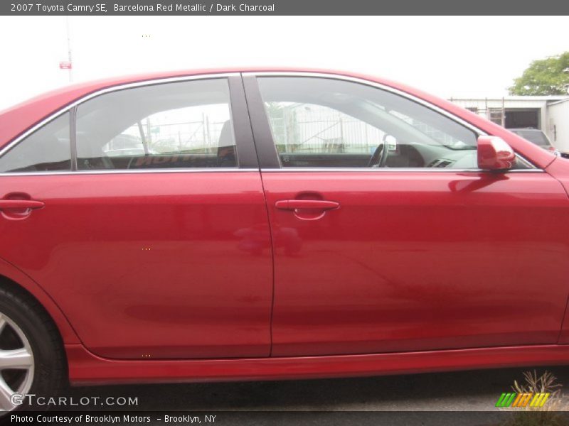 Barcelona Red Metallic / Dark Charcoal 2007 Toyota Camry SE