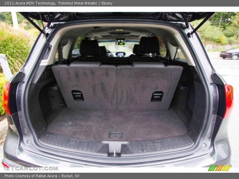 Polished Metal Metallic / Ebony 2011 Acura MDX Technology