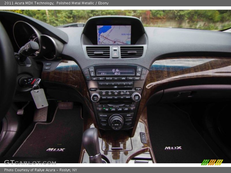 Polished Metal Metallic / Ebony 2011 Acura MDX Technology