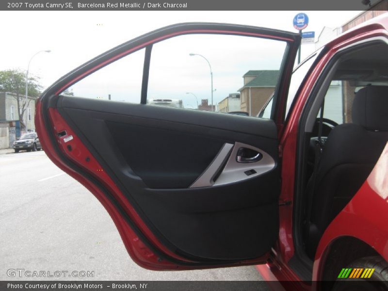 Barcelona Red Metallic / Dark Charcoal 2007 Toyota Camry SE