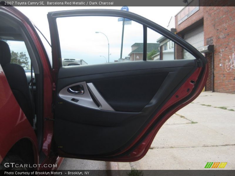 Barcelona Red Metallic / Dark Charcoal 2007 Toyota Camry SE