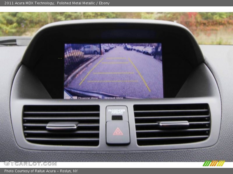 Polished Metal Metallic / Ebony 2011 Acura MDX Technology