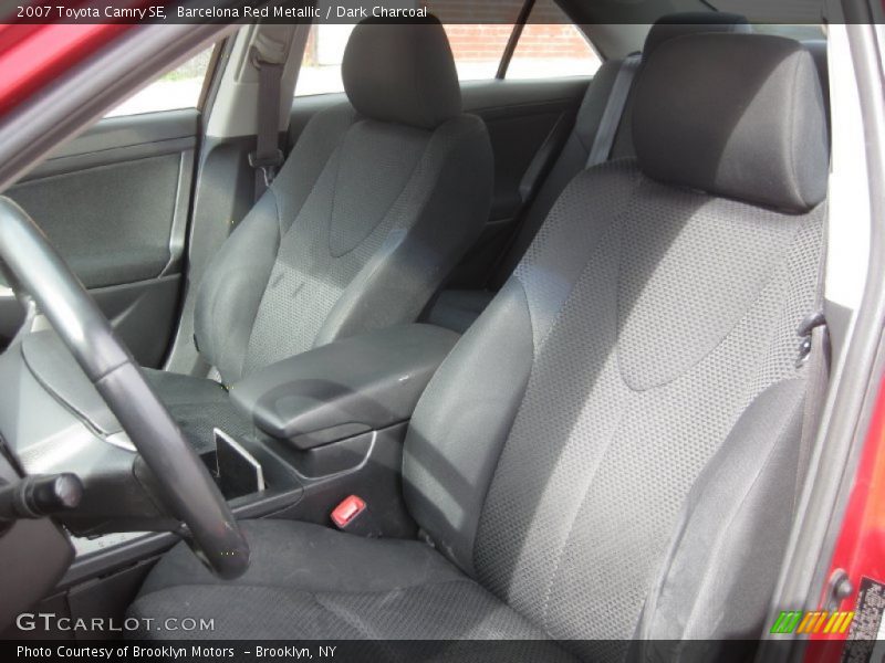 Barcelona Red Metallic / Dark Charcoal 2007 Toyota Camry SE