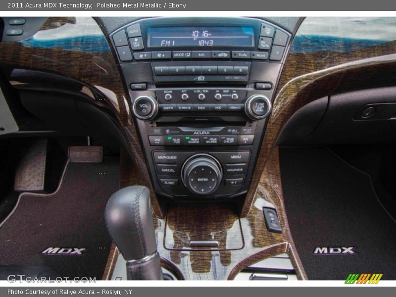 Polished Metal Metallic / Ebony 2011 Acura MDX Technology