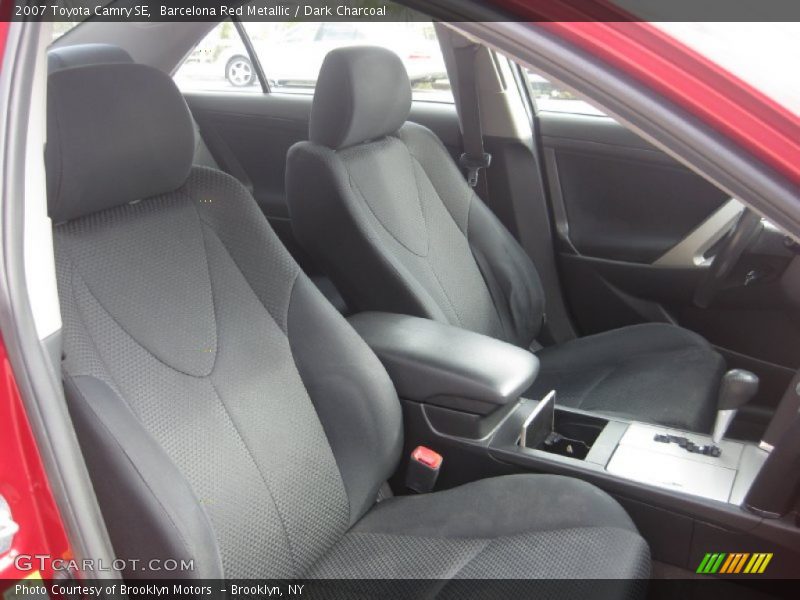 Barcelona Red Metallic / Dark Charcoal 2007 Toyota Camry SE