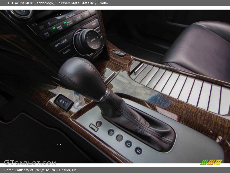 Polished Metal Metallic / Ebony 2011 Acura MDX Technology