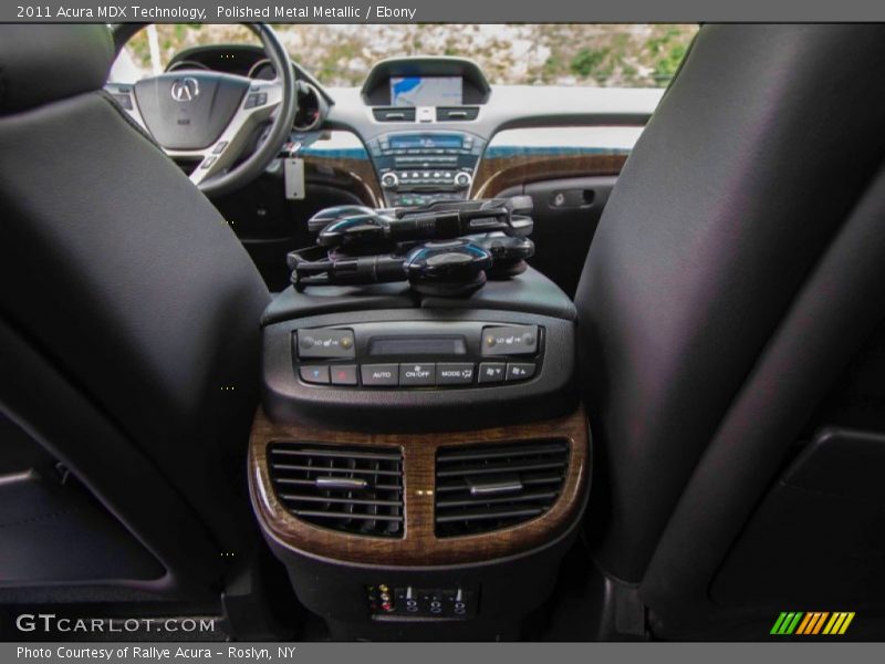 Polished Metal Metallic / Ebony 2011 Acura MDX Technology