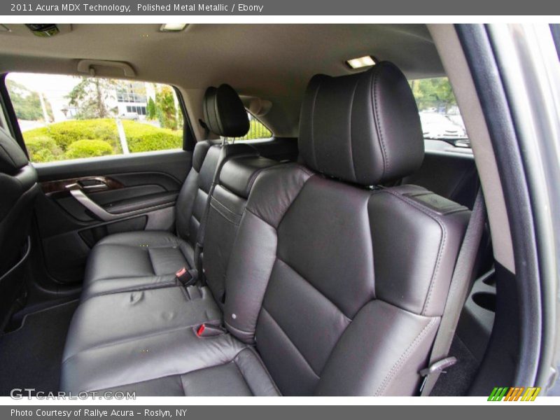 Polished Metal Metallic / Ebony 2011 Acura MDX Technology