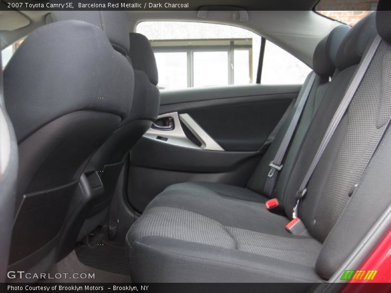 Barcelona Red Metallic / Dark Charcoal 2007 Toyota Camry SE