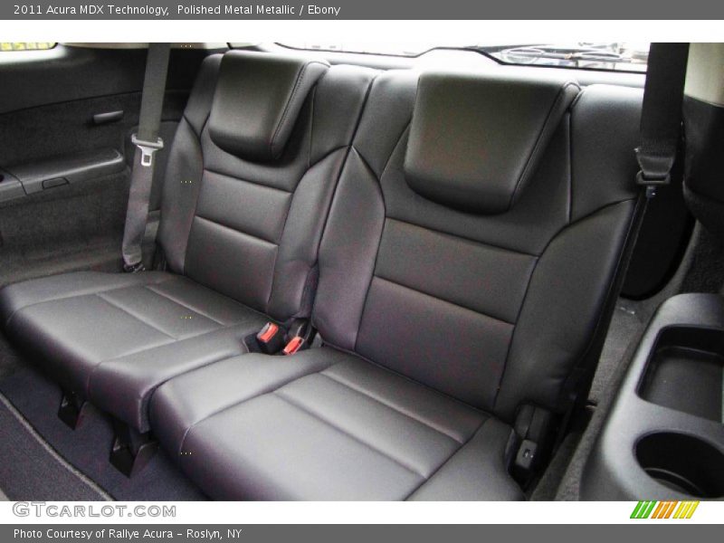 Polished Metal Metallic / Ebony 2011 Acura MDX Technology