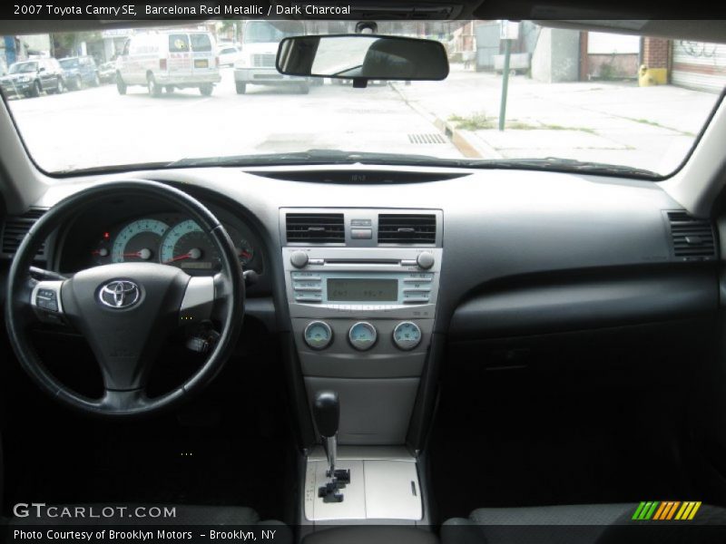 Barcelona Red Metallic / Dark Charcoal 2007 Toyota Camry SE