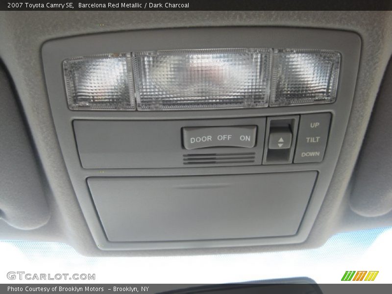 Barcelona Red Metallic / Dark Charcoal 2007 Toyota Camry SE