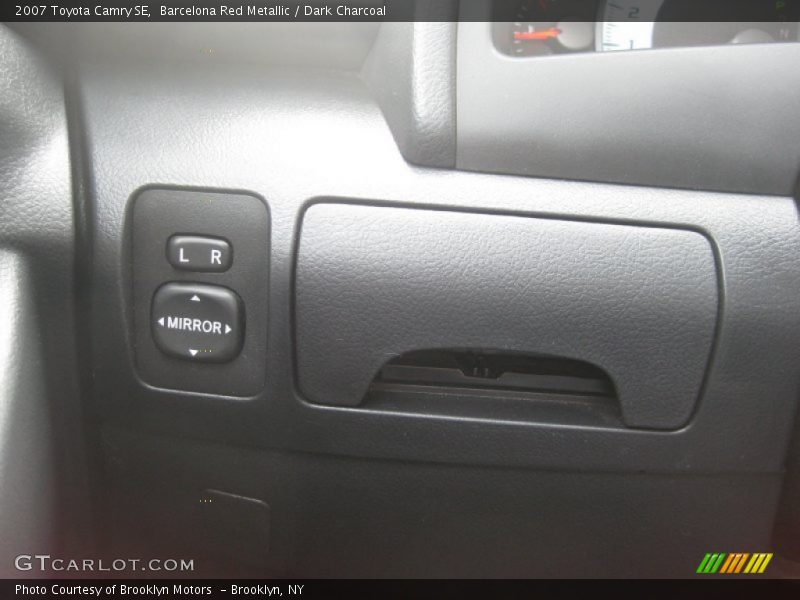Barcelona Red Metallic / Dark Charcoal 2007 Toyota Camry SE