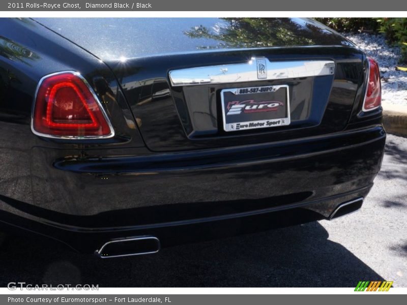 Diamond Black / Black 2011 Rolls-Royce Ghost